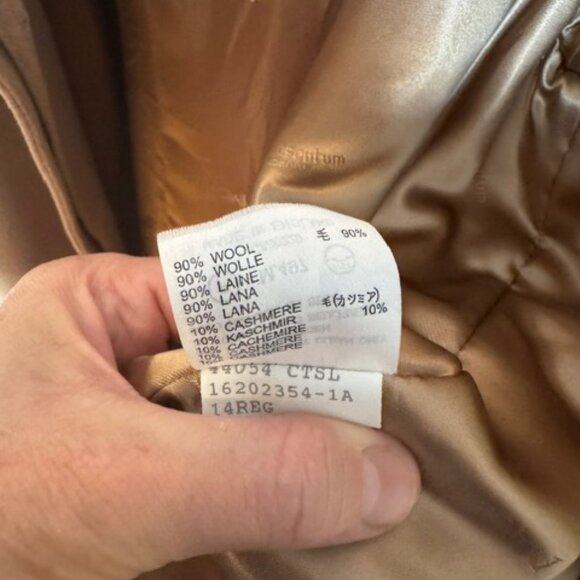 Aquascutum vintage coat : pure wool + cashmere long coat | made in England - Picture 5 of 8